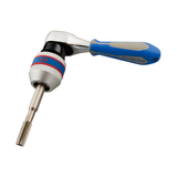 KING TONY Profi-Werkzeuge - Porte-outils à cliquet 1/4" pour taraud M3-M8 39122008MD