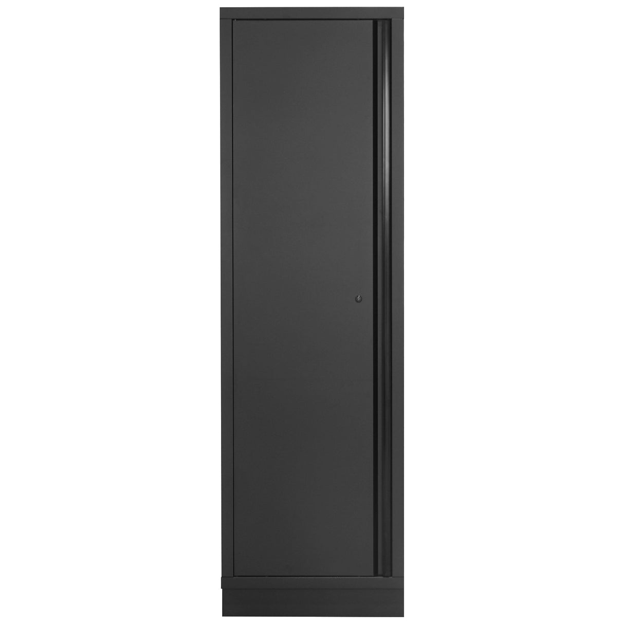 Kraftwerk Mobilio Werkstatteinrichtung, Werkbank Black Edition Hochschrank mit 4 Einlegeböden, 1-türig