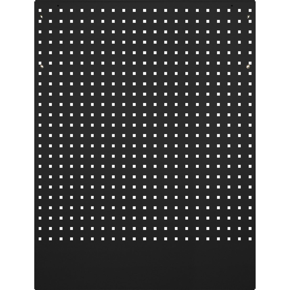 Kraftwerk Mobilio Werkstatteinrichtung, Werkbank Black Edition Vierkant-Lochwand-Element, für Eck-Unterschrank 3964-16-BLK