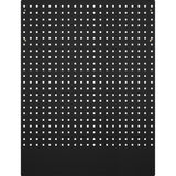 Kraftwerk Mobilio Werkstatteinrichtung, Werkbank Black Edition Vierkant-Lochwand-Element, für Eck-Unterschrank 3964-16-BLK