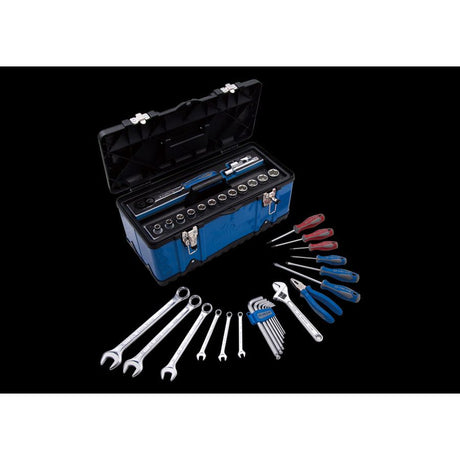 KING TONY Profi-Werkzeuge - Komplette Werkzeugkiste - 42 tlg. 41542MRV