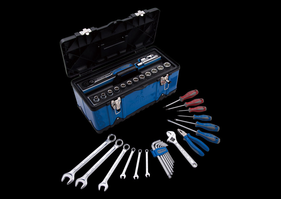 KING TONY Profi-Werkzeuge - Komplette Werkzeugkiste - 42 tlg. 41542MRV