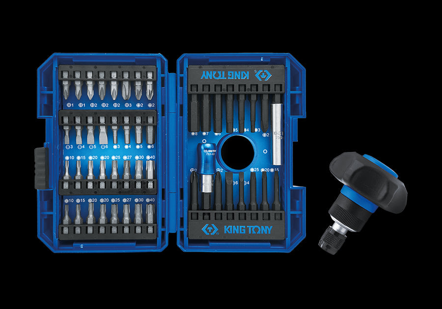 KING TONY Profi-Werkzeuge - Steckschlüsselkoffer - 49 tlg. 1048MR
