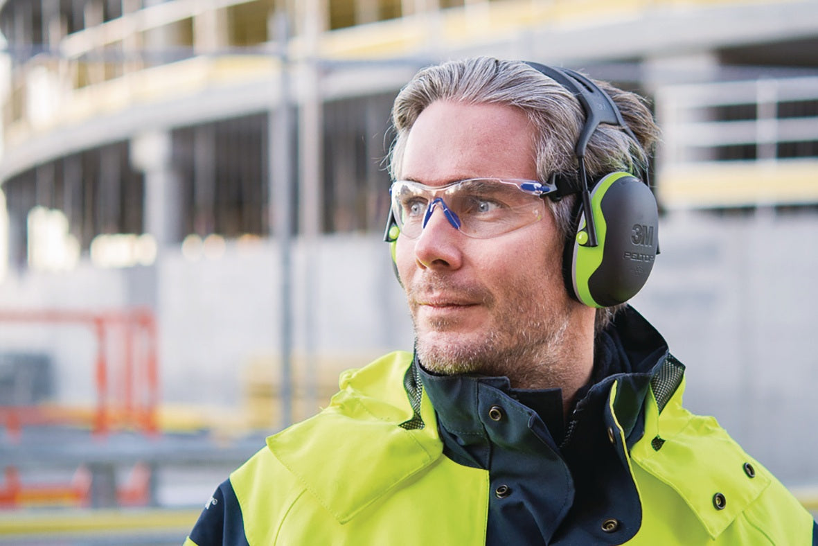 3M Schutzbrille S2001AF-BLU-EU EN 166 EN 170 EN 172 mit blau/grauen Bügeln und klarer Scheibe