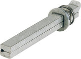 HOPPE VK Profilstift FEI-Spindel 8 x 70 mm verzinkt geteilt für einseitig gebohrte Türen