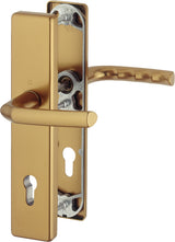 HOPPE Schutzgarnitur Birmingham 1117/2221A/2440 Alu F1 72 mm für Türstärke 37-42 mm