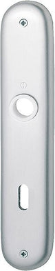 HOPPE Langschildpaar 273P F1 naturfarbig Aluminium 72 mm für Zimmertüren