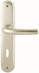 HOPPE Langschildgarnitur Tôkyô 1710/273P Aluminium F1 OB 72 mm DIN L/R