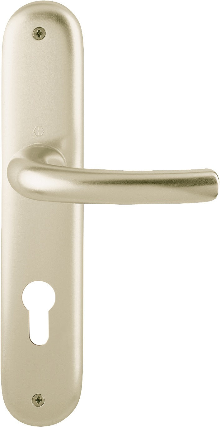HOPPE Langschildgarnitur Tôkyô 1710/273P Aluminium F1 OB 72 mm DIN L/R