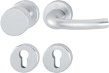 HOPPE Rosettengarnitur Tôkyô 1710 Aluminium DIN L/R für Innentüren
