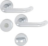 HOPPE Rosettengarnitur Paris 138L Aluminium U-Form DIN links/rechts