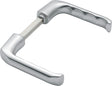 HOPPE Türdrückerpaar London 113 H Aluminium ohne Rosetten, Vierkant 10 mm, DIN links/rechts