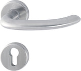 HOPPE Rosettengarnitur Marseille E1138Z U-Form Edelstahl PZ DIN L/R