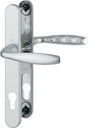 HOPPE Profil-Garnitur NY 1810/3346 Alu F1 PZ für Türstärke 57-62 mm