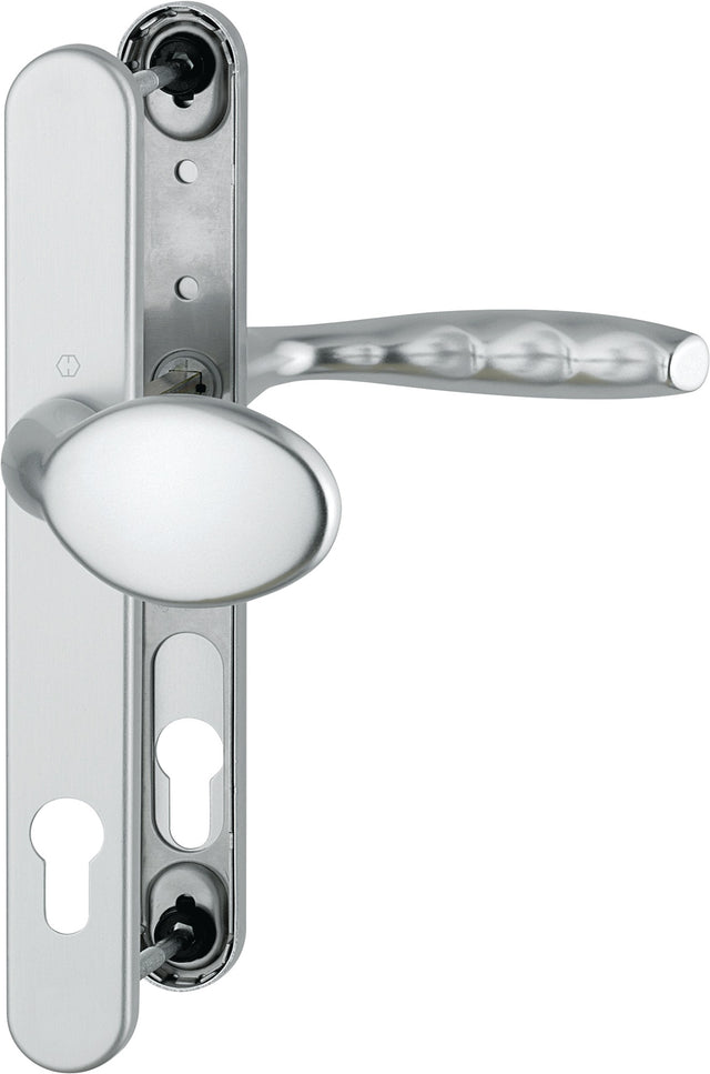 HOPPE Profiltürgarnitur New York 76G/3346/1810 Alu F1 PZ für Türstärke 57-62 mm