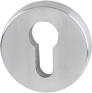 HOPPE Schutzrosette E42NSA Edelstahl rund 12 mm ohne Zylinderabdeckung