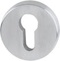 HOPPE Schutzrosette E42NSA Edelstahl rund 12 mm ohne Zylinderabdeckung