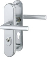 HOPPE Schutzgarnitur Amsterdam 86G Alu F1, ES 1, DIN 18257, 72 mm, 37-47 mm