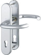 HOPPE Schutzgarnitur Marseille 76G Aluminium F1, ES1, Wechselgarnitur, 72 mm