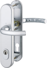 HOPPE Schutzgarnitur Tôkyô 76G/3332ZA/3410/1710 Aluminium F1 für Abschlusstüren