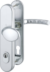 HOPPE Schutzgarnitur Tôkyô 76G/3332ZA/3410/1710 Aluminium F1 für Abschlusstüren