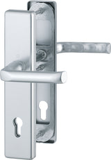 HOPPE Schutzgarnitur London 61G/2221/2210/113 Aluminium F1 für Abschlusstüren, einbruchhemmend nach DIN 18257