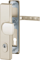 HOPPE Schutzgarnitur London 61G/2222ZA/2210/113 Alu.F2 72mm für Türstärke 37-47mm
