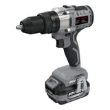 Kraftwerk 1/4" Akku-Schrauber Set, bürstenlos, 20V, 1 x 4 Ah Akku, Schnellladegerät, 100 Nm