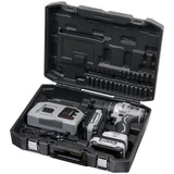 Kraftwerk 1/4" Akku-Schrauber Set, bürstenlos, 20V, 2 x 4 Ah Akku, Schnellladegerät, 100 Nm