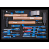 KING TONY Profi-Werkzeuge - Schraubendreher-KombiSatz - 17 tlg. 991217MRV