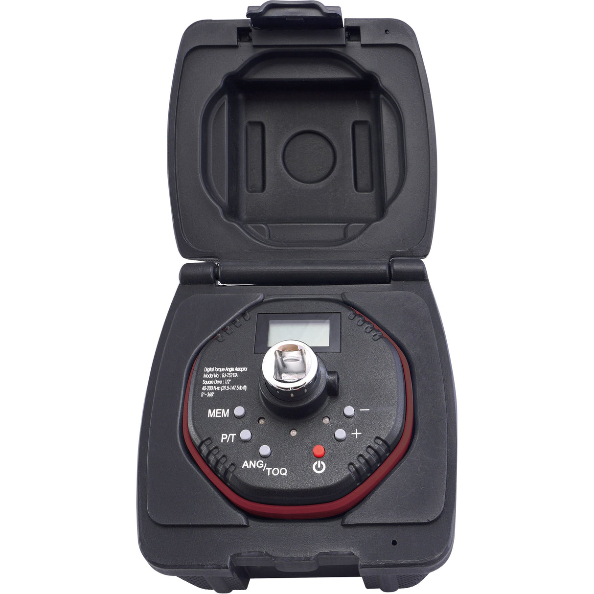 Kraftwerk PRO LINE 1/2" Digital Drehmoment Adapter, abwinkelbar, 40 - 200 Nm