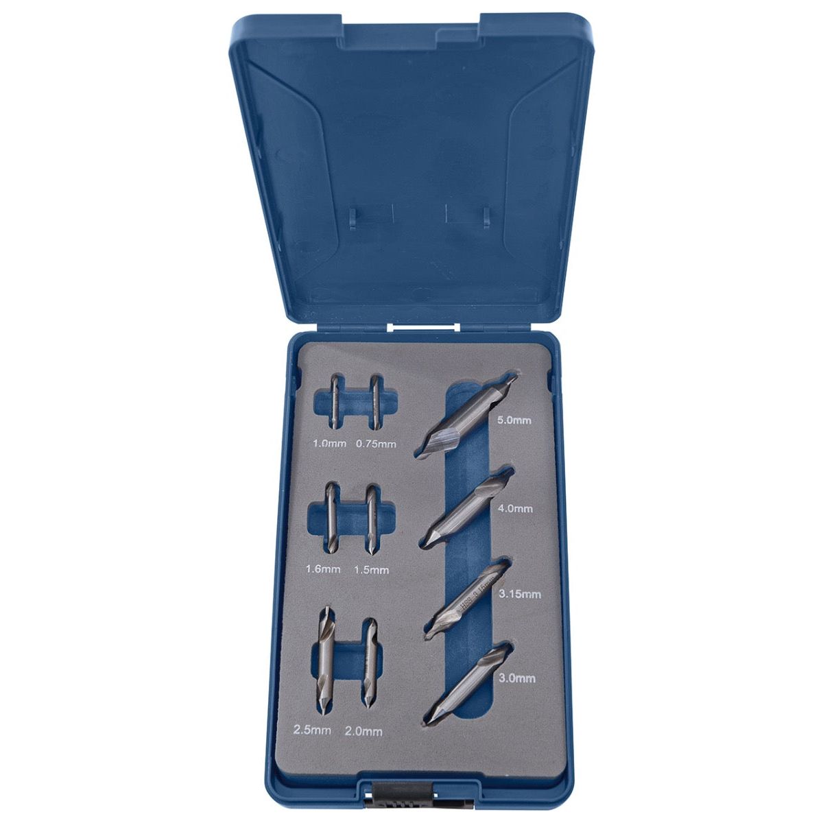 BERNARDO Bohrwerkzeuge – Modell Zentrierbohrer 10-tlg.