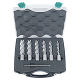 BERNARDO Zubehör Magnet-Kernbohrmaschine – Modell HSS-Standard Kernbohrer-Set CDL, 14 - 24 mm, Bohrtiefe 50 mm