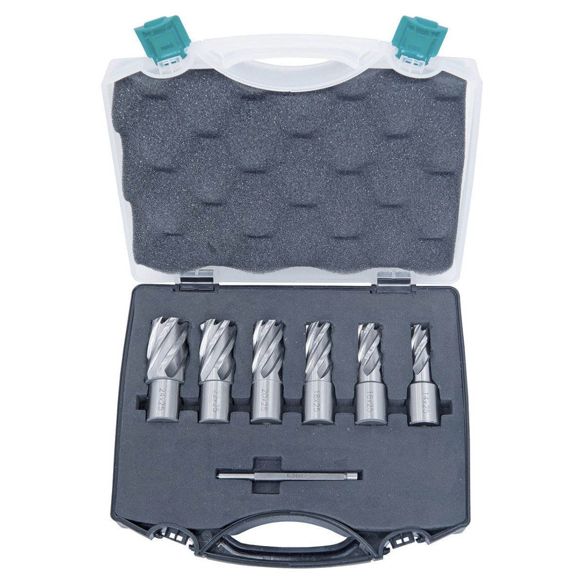 BERNARDO Zubehör Magnet-Kernbohrmaschine – Modell HSS-Standard Kernbohrer-Set CDS, 14 - 24 mm, Bohrtiefe 25 mm