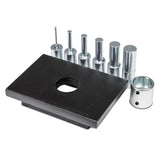 Metallkraft 6-teiliger Druckdornsatz mit Lochplatte für WPP 15 - Art. 4101115