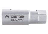 KING TONY Profi-Werkzeuge - 1/2" Steckschlüssel für Lambdasonden - 20 mm Iveco 9AJ4320