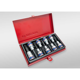 KING TONY Profi-Werkzeuge - 1/2" TORX® Steckschlüssel-Set, lang - 9 tlg. 4119PR