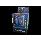 KING TONY Profi-Werkzeuge - 12 tlg. Verkaufsdisplay Universal-Messer 797807 797807S