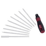 Kraftwerk Doppelklingen-Schraubendrehersatz, 10-tlg