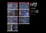 KING TONY Profi-Werkzeuge - 325 Werkzeuge EVAWAVE Einlage 934A011MRVD01