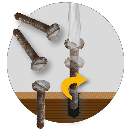 Kraftwerk Schlag-Schraubendrehersatz, 2-tlg