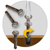 Kraftwerk Schlag-Schraubendrehersatz, 2-tlg