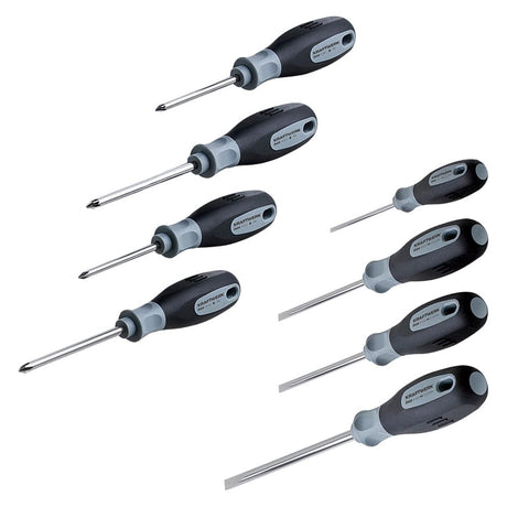 Kraftwerk Edelstahl Schraubendreher-Satz, 8-tlg