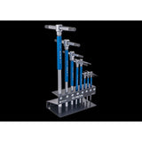 KING TONY Profi-Werkzeuge - T-Griff-Innensechskantschlüssel-Set - 8tlg. 23208MR