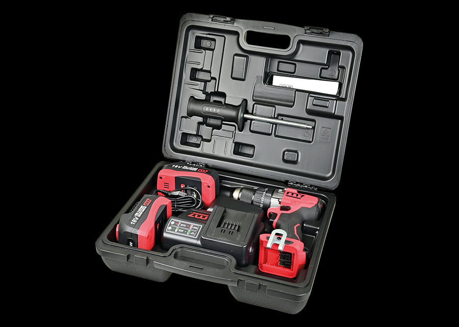 M7 Power-Werkzeuge - Akku-Bohrer 18V 5Ah  mit Ladegerät + 2 Akku 5Ah DH101A