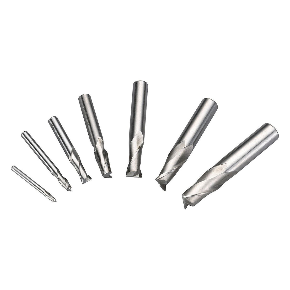 BERNARDO Fräswerkzeuge – Modell Satz Schaftfräser 4 - 16 mm, 7-tlg.