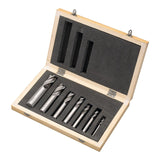 BERNARDO Fräswerkzeuge – Modell Schaft-Schruppfräser HSS 7-tlg.