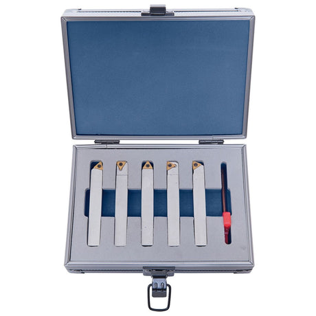 BERNARDO Drehmeisselsätze – Modell Drehmeißelsatz mit HM-Wendeplatte, 12 mm, 5-tlg.