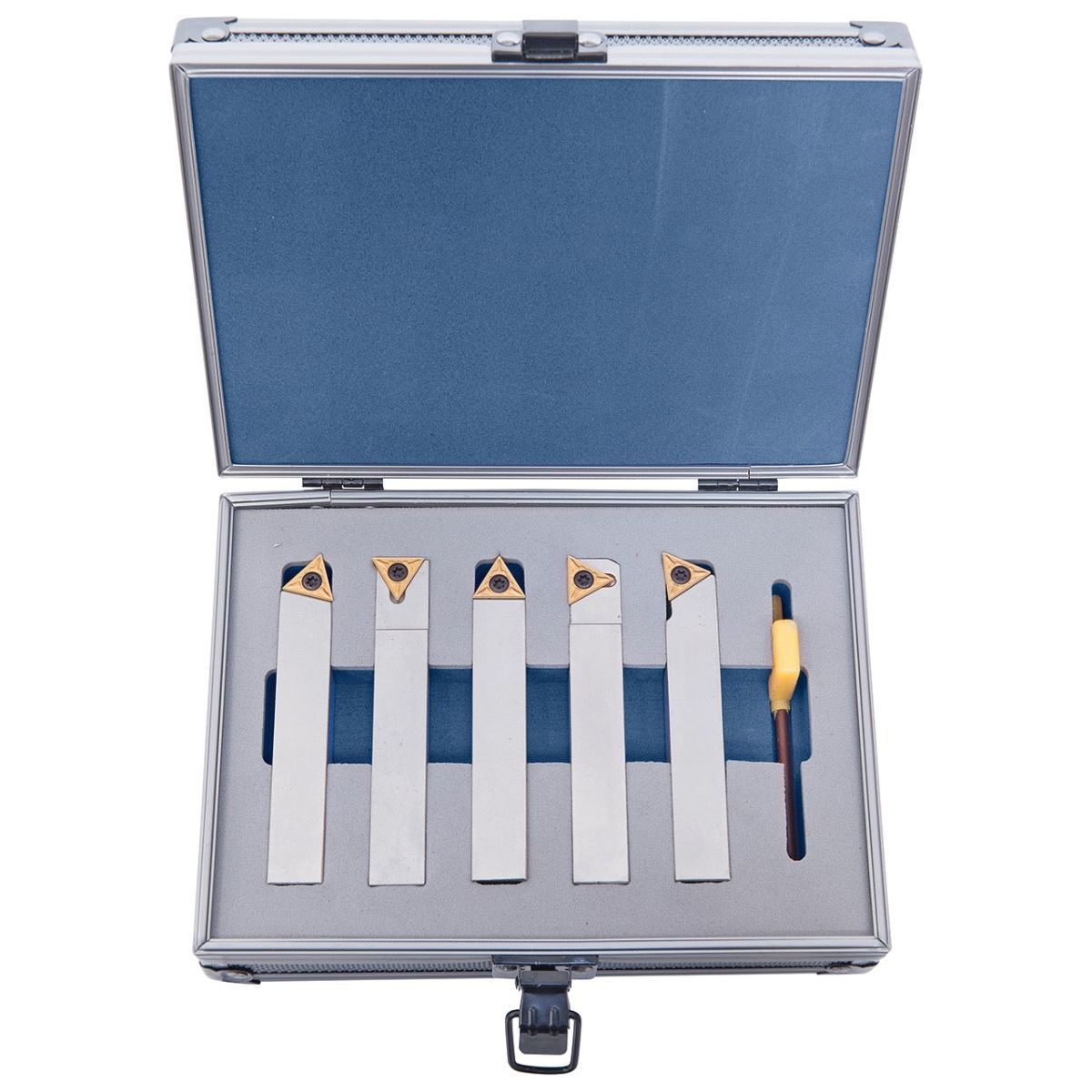 BERNARDO Drehmeisselsätze – Modell Drehmeißelsatz mit HM-Wendeplatte, 16 mm, 5-tlg.