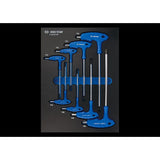 KING TONY Profi-Werkzeuge - L-Griff TORX® und RESISTORX® Schraubendreher - 8 tlg. 922308TRE